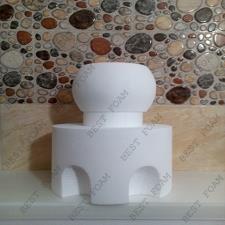 ماکت کیک استوانه طرح گنبد